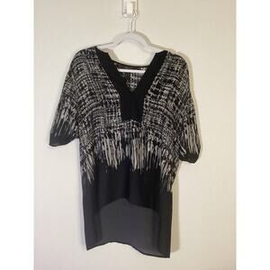 BCBGMaxAzria  Womens  Size Small Black and White